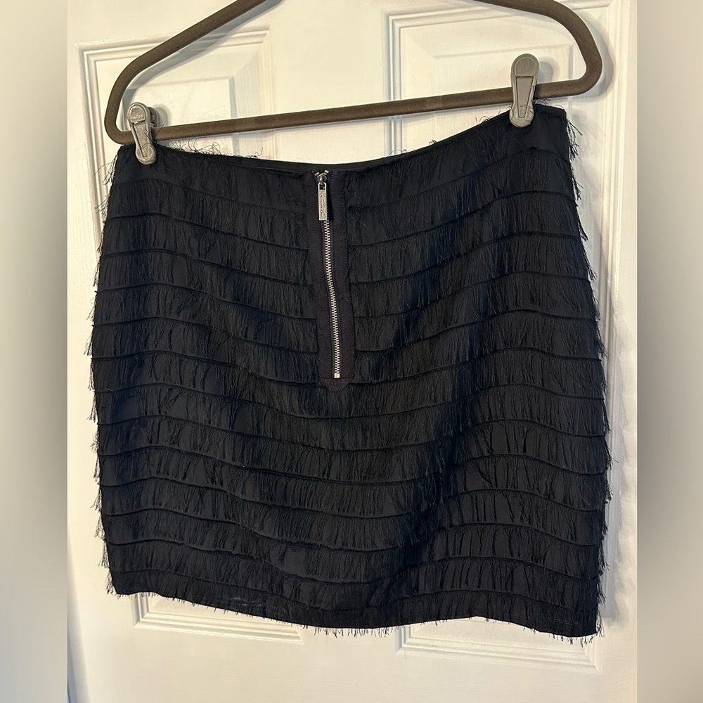 Kenneth Cole New York, Eyelash Mini Skirt, size 10 - Picture 2 of 14